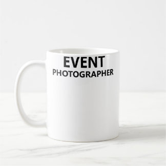 Caneca De Café Fotógrafo de Evento Funcionário Oficial Empregado