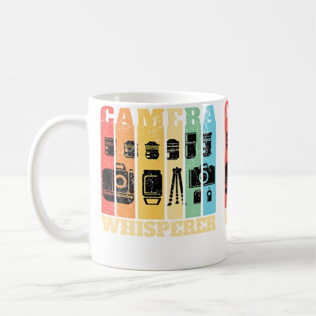 Caneca De Café Fotógrafo Susurrador de Câmera Fotografia (Esquerda)