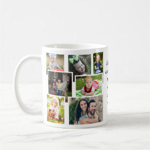 Caneca De Café Fotos de Família Lado a Lado ou Distantes