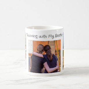 Caneca De Café Fotos de Menina de Memórias Divertidas Personaliza