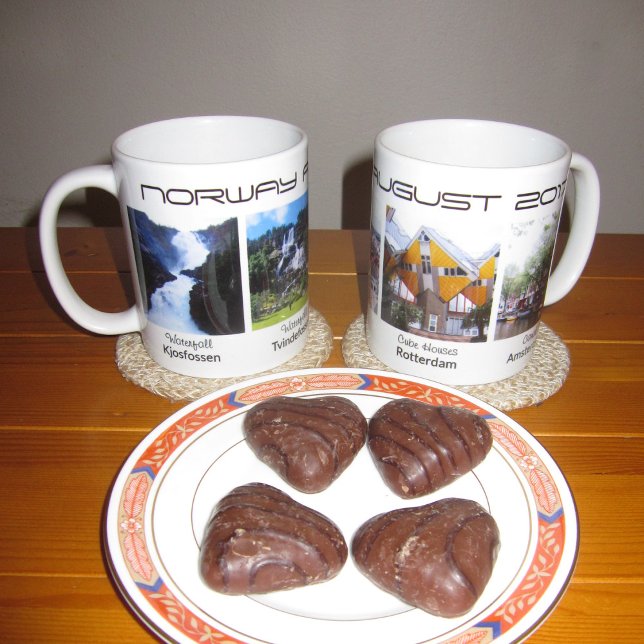 Caneca De Café Fotos personalizadas, edição de texto, lembrança d (Criador carregado)