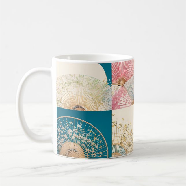 Caneca De Café Four Seasons Fan Collection Traditional Beauty Mug (Esquerda)
