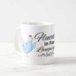 Caneca De Café Fowl Language Mug