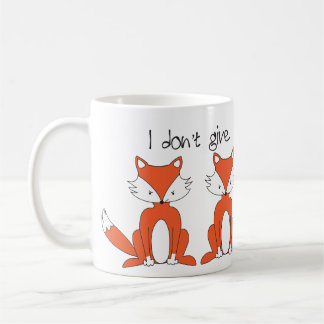 Caneca De Café Fox 2