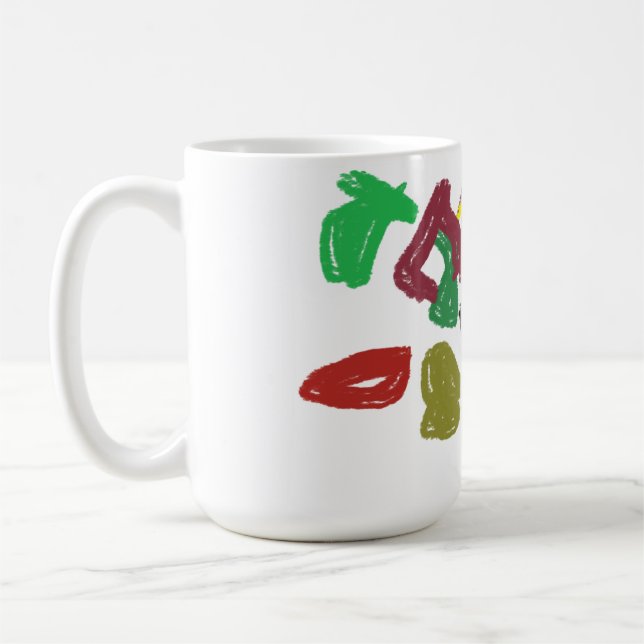 Caneca De Café Fox adorável outono (Esquerda)