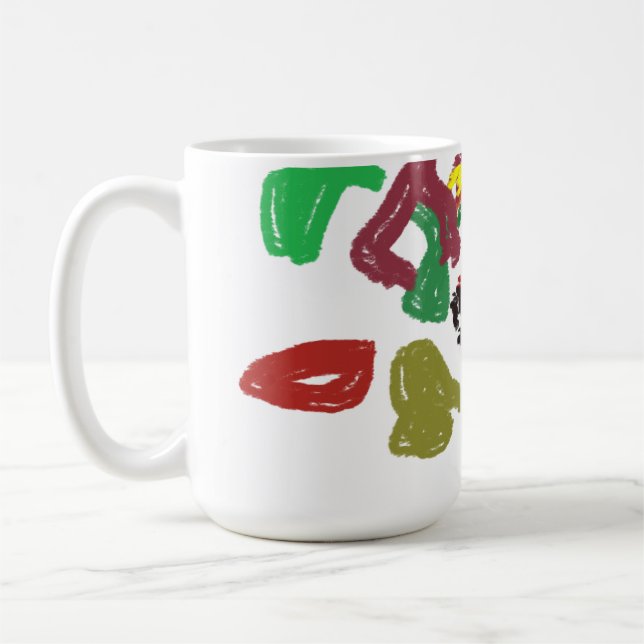 Caneca De Café Fox adorável outono (Esquerda)