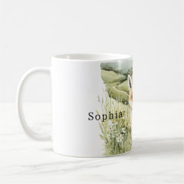 Caneca De Café Fox Daisy Flowers