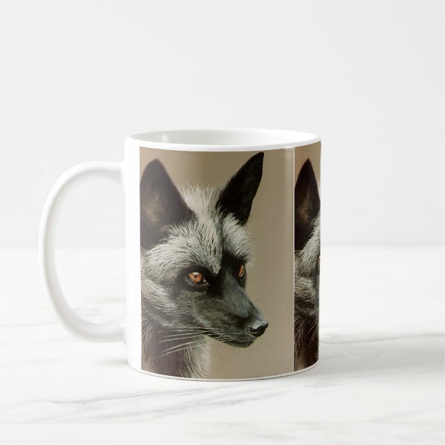 Caneca De Café Fox de prata (Esquerda)