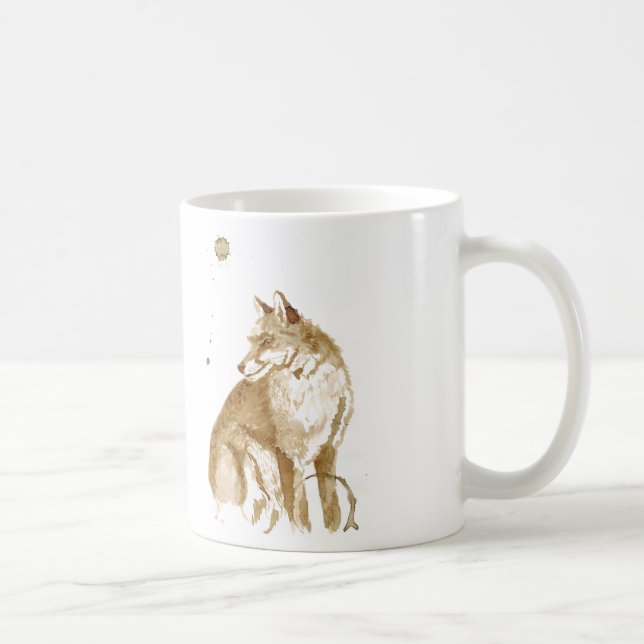 Caneca De Café Fox do café (Direita)