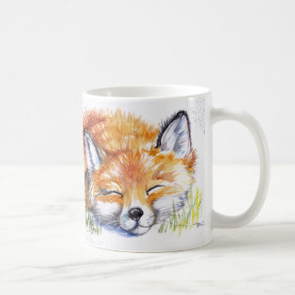 Caneca De Café Fox do sono