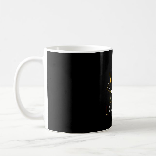 Caneca De Café Fox Lover Eu Não Dou Um Lápis De Abstrato Fox Draw (Esquerda)