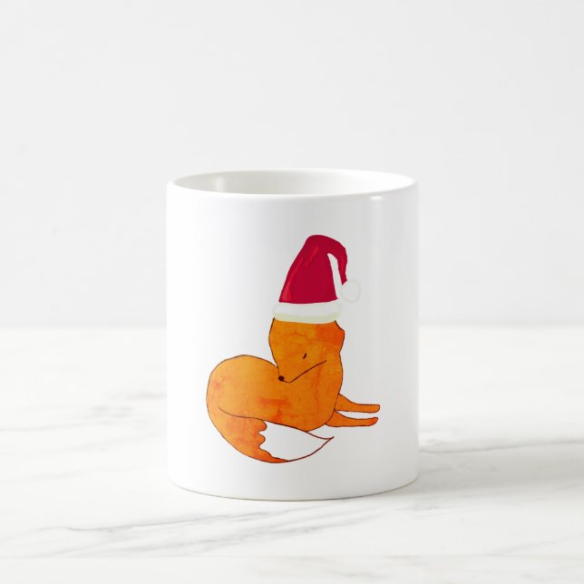 Caneca De Café Fox New Year Custom Mug (Centro)