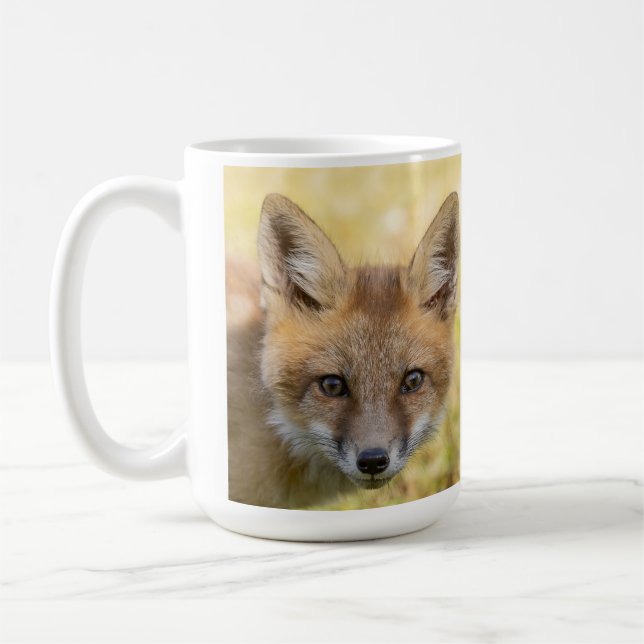 Caneca De Café Fox Retrato Pequeno (Esquerda)