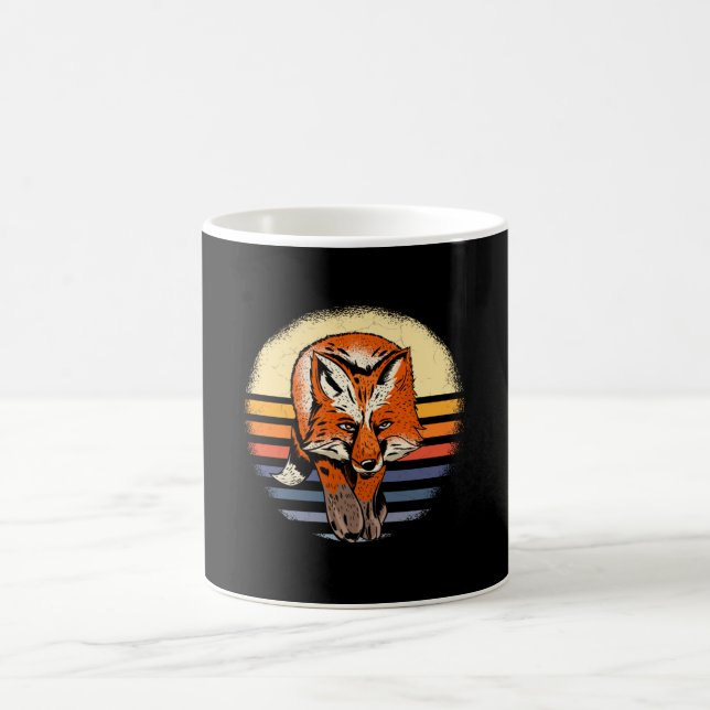 Caneca De Café Fox Retro Vintage (Centro)