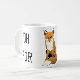 Caneca De Café Fox Sake Mug