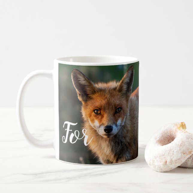 Caneca De Café Fox Sake Mug (Com Donut)