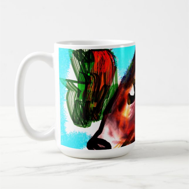 Caneca De Café Fox se divertindo (Esquerda)