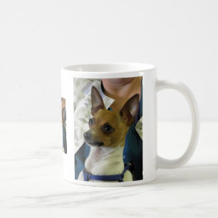 Caneca De Café Fox Terrier do brinquedo