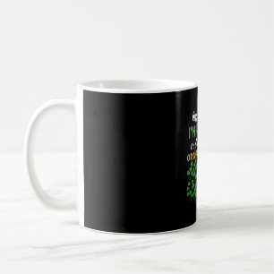 Caneca De Café Fox Terrier me beijou Sou irlandês, Bebado ou qual