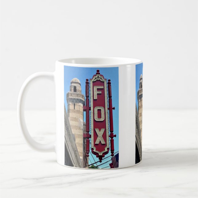 Caneca De Café Fox Theater, Atlanta, Geórgia, Landmark, Mug (Esquerda)
