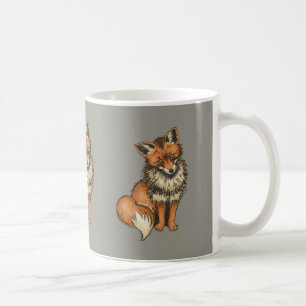 Caneca De Café Fox vermelho
