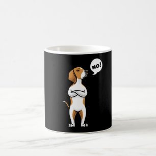 Caneca De Café Foxhound Stubborn