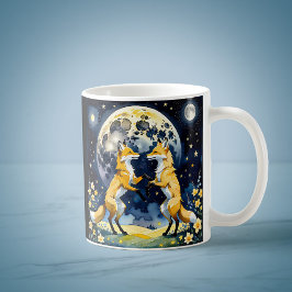 Caneca De Café Foxtrot by Moonlight