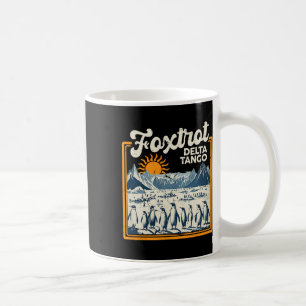 Caneca De Café Foxtrots Deltas Tangos Penguins Anti Trump 2