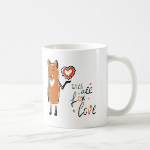 Caneca De Café Foxy Love
