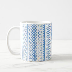 Caneca De Café Fracassado Isle Knitwear Watercolor Cozy Cabincore