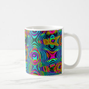 Caneca De Café Fractal 191111a abstrato