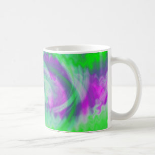 Caneca De Café Fractal Abstrato Mug