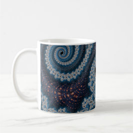 Caneca de café fractal de Mandelbrot