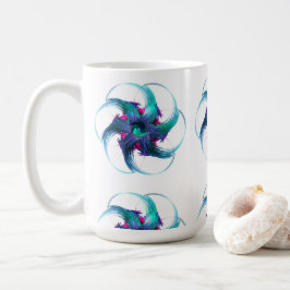 Caneca De Café Fractal Fantasy Swirls Mug