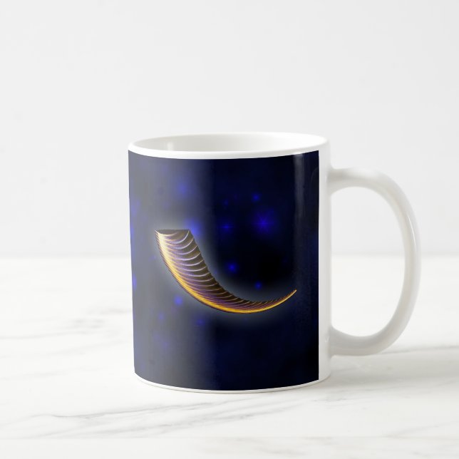 Caneca De Café Fractal Shaway (Direita)