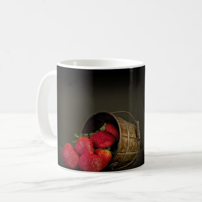 Caneca De Café Fraise no pote (Frente Esquerda)