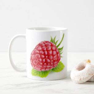 Caneca De Café Framboesa e hortelã
