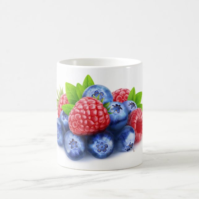 Caneca De Café Framboesas frescas (Centro)