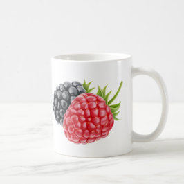 Caneca De Café Framboesas selvagens