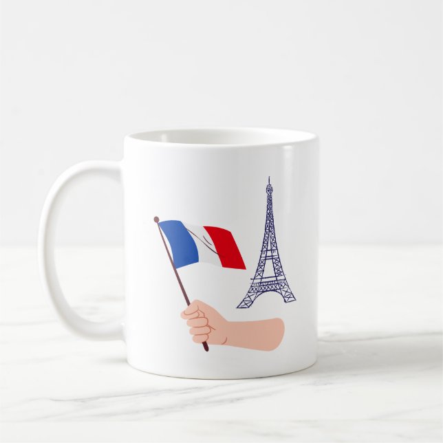 Caneca De Café França (Esquerda)