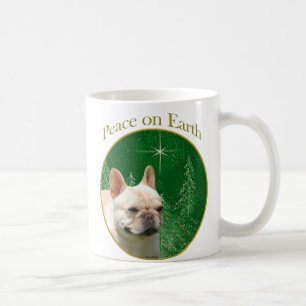 Caneca De Café França Buldogue Peace