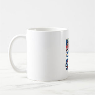 Caneca De Café França Dia de Partida Esqueleto Atacante Nações En