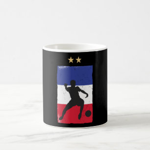 Caneca De Café França Futebol Jersey Fan French Flag