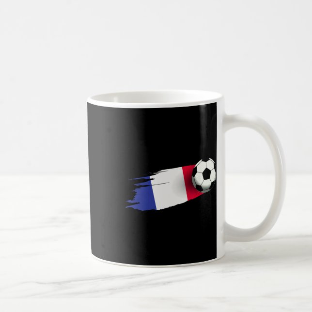 Caneca De Café France Flag Jersey French Soccer Team French _1  (Direita)