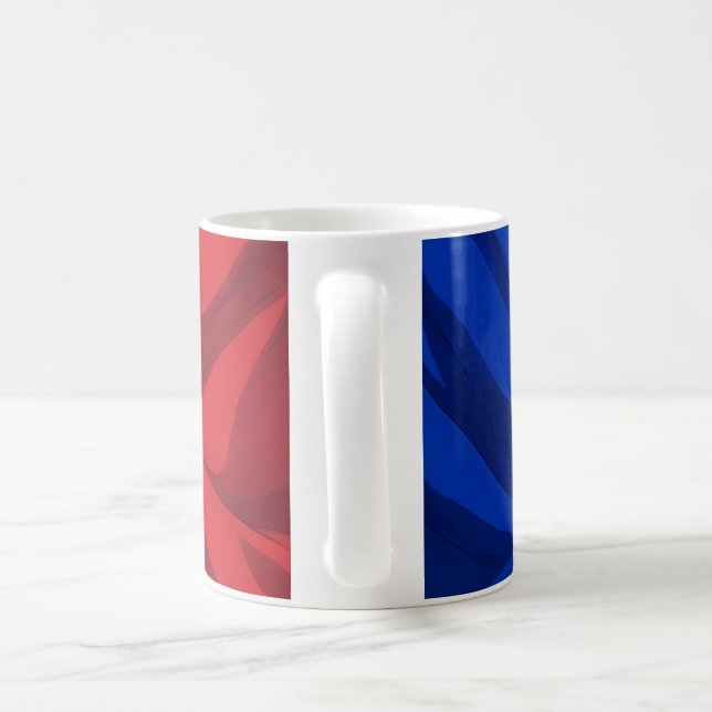Caneca De Café France Flag Mug (Alça)
