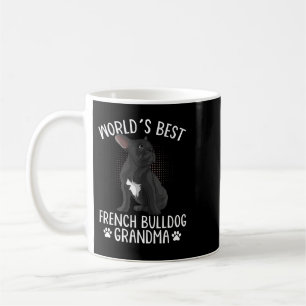 Caneca De Café Francês Buldogue Frenchie World's Best French Bu
