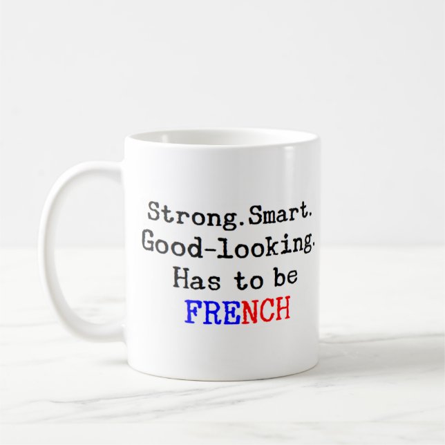Caneca De Café francês forte (Esquerda)