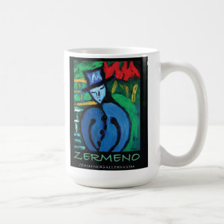 Caneca de café francesa da arte