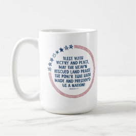 Caneca De Café Francis Scott Key - Louvando Deus pela Liberdade