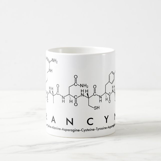 Caneca De Café Francyne peptide nome mug (Centro)